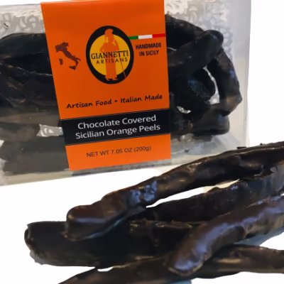 Chocolate Covered Orange Peels from Italy